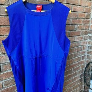 Nike Royal Blue Sleeveless Tunic Top or Mini Dress Size M